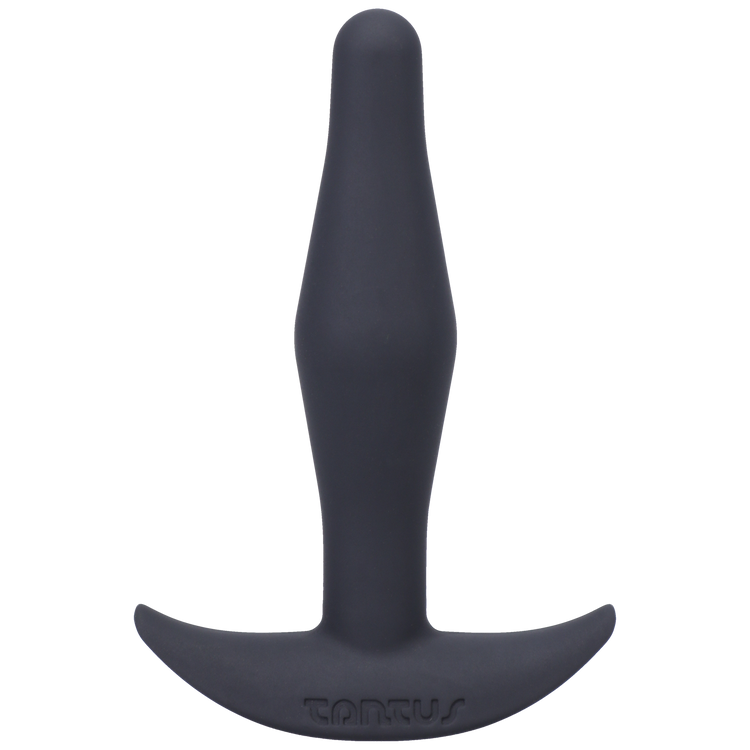 Tantus Silicone Little Flirt Butt Plug Black