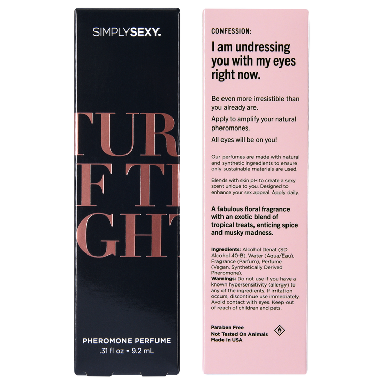 SIMPLY SEXY PHEROMONE PERFUME SPRAY - TURN OFF THE LIGHTS - 0.31 floz | 9.2mL