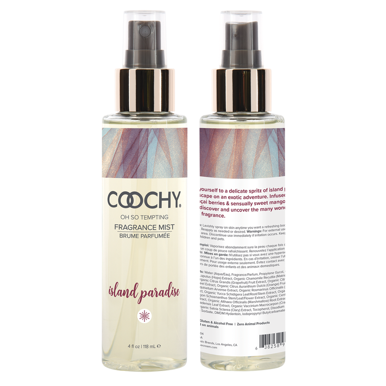 Oh So Tempting Fragrance Mist Island Paradise 4oz | 118mL