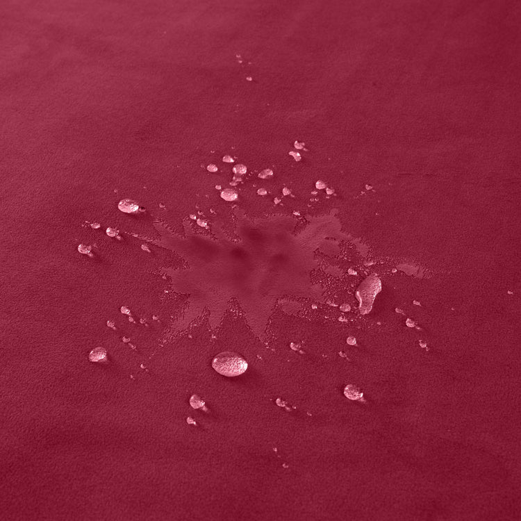 Fascinator Throw Merlot Microvelvet - Mini
