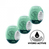Masturbator Egg 3er Set (Riffle) Light Green