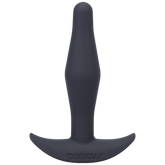 Tantus Silicone Little Flirt Butt Plug Black
