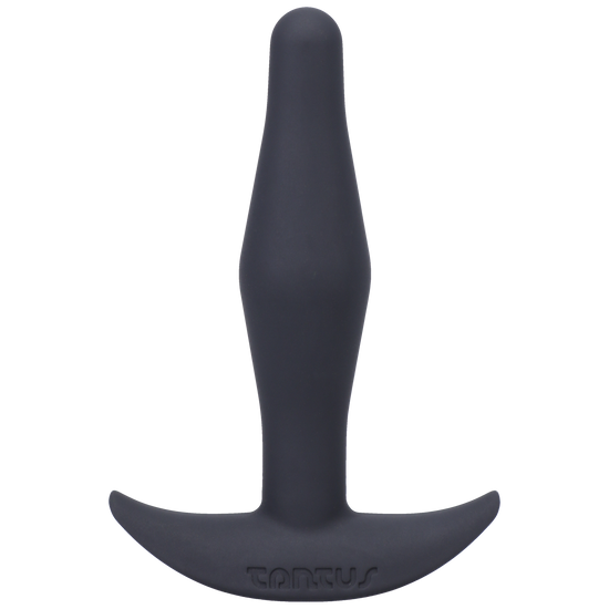 Tantus Silicone Little Flirt Butt Plug Black