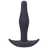 Tantus Silicone Little Flirt Butt Plug Black