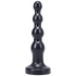 Tantus Silicone Large Ripple Butt Plug Black