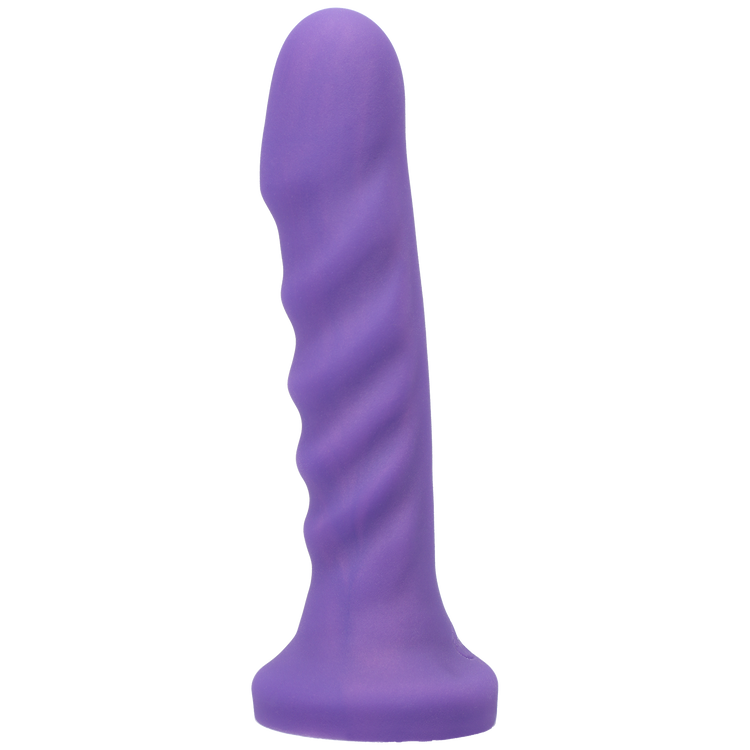 Tantus Silicone Echo Silicone Vibrator Midnight Purple