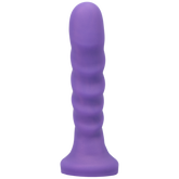 Tantus Silicone Echo Silicone Vibrator Midnight Purple