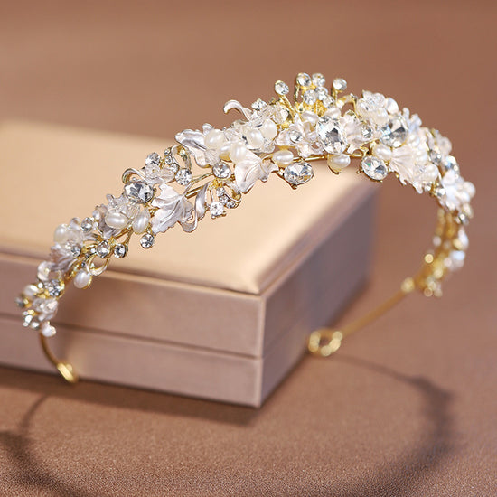 Pearl Elegant Crown Headdress