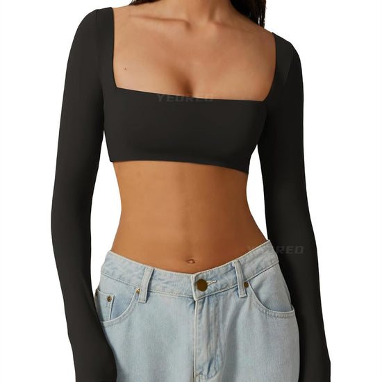 Long Sleeve Yoga Sports Top