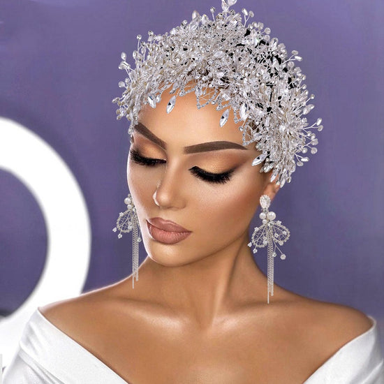 Crystal Crown Handmade Tiara