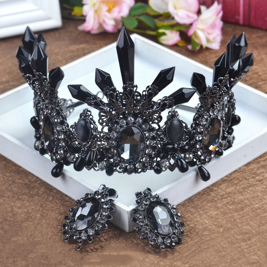European Retro Baroque Style Tiara