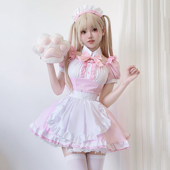 Japanese Anime Maid Costume Cute Maid Cosplay Cat