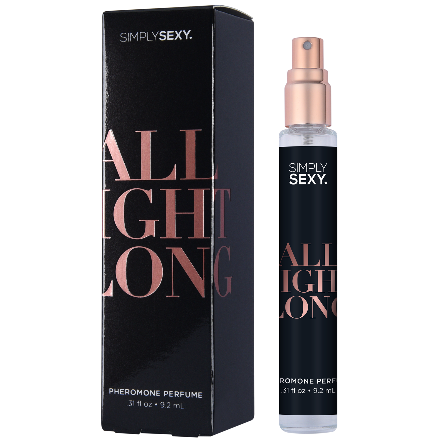 SIMPLY SEXY PHEROMONE PERFUME SPRAY - ALL NIGHT LONG - 0.31 floz | 9.2mL