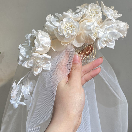 Floral Design Wedding Headwear