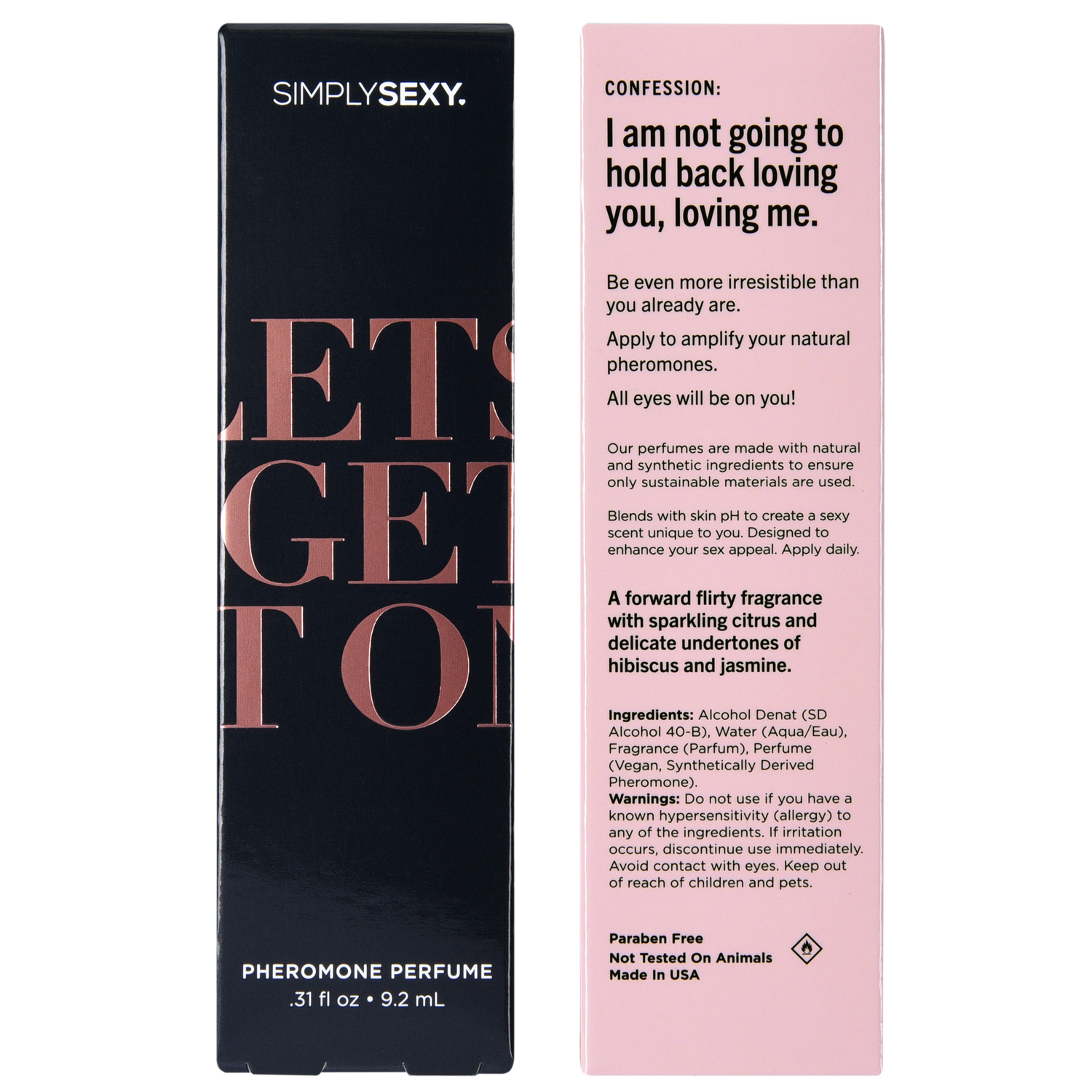 SIMPLY SEXY PHEROMONE PERFUME SPRAY - LET&