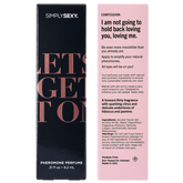 SIMPLY SEXY PHEROMONE PERFUME SPRAY - LET&