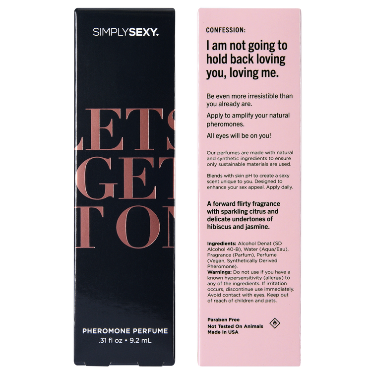 SIMPLY SEXY PHEROMONE PERFUME SPRAY - LET&