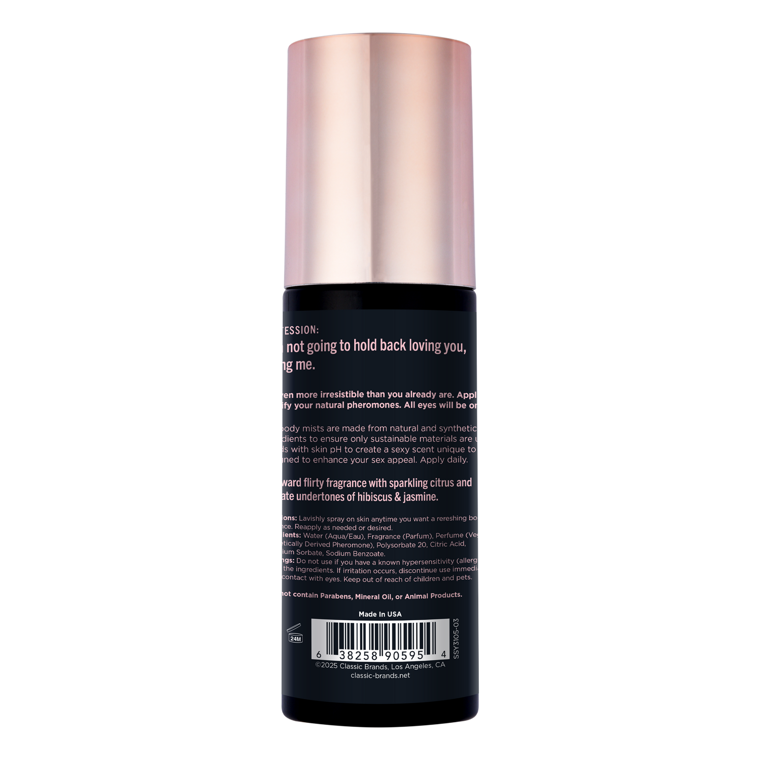 SIMPLY SEXY PHEROMONE BODY MIST - LET&