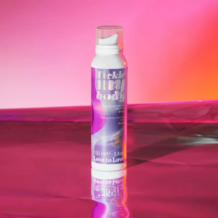 TICKLE MY BODY - MASSAGE FOAM - MONOI 150ML / 5FL.OZ.