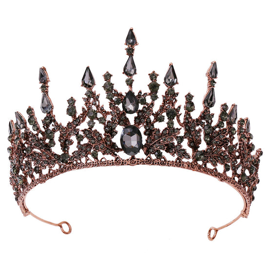 Black Crown headdress diamond