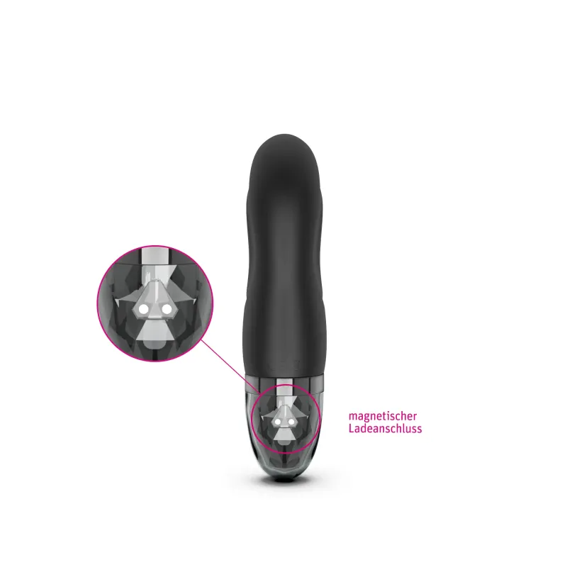 Mystim Hop Hop Bob eStimVibrator, Black