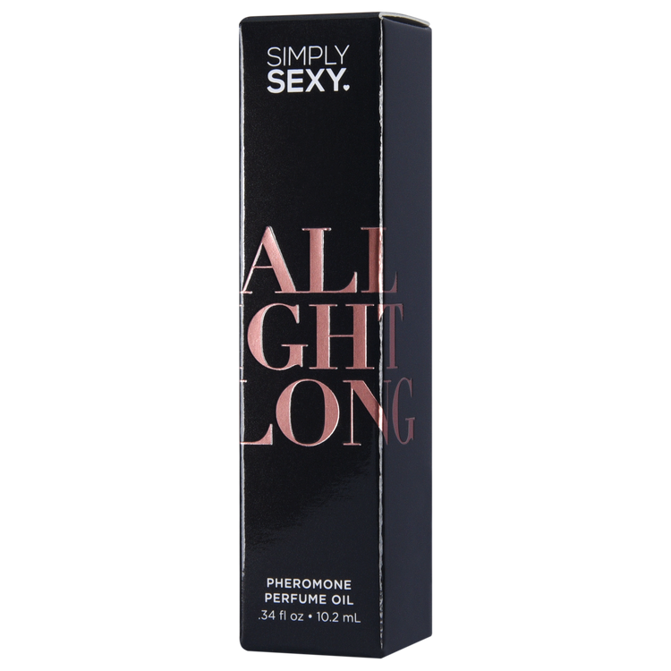 SIMPLY SEXY PHEROMONE PERFUME OIL ROLL-ON - ALL NIGHT LONG - 0.34 floz | 10.2mL