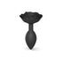 OPEN ROSES L SIZE - BLACK ONYX