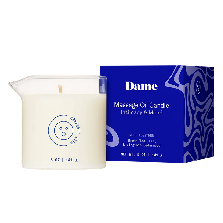 Massage Oil Candle Melt Together