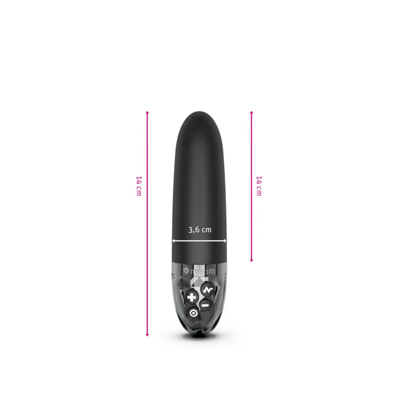 Mystim Sleak Freak eStimVibrator, Black