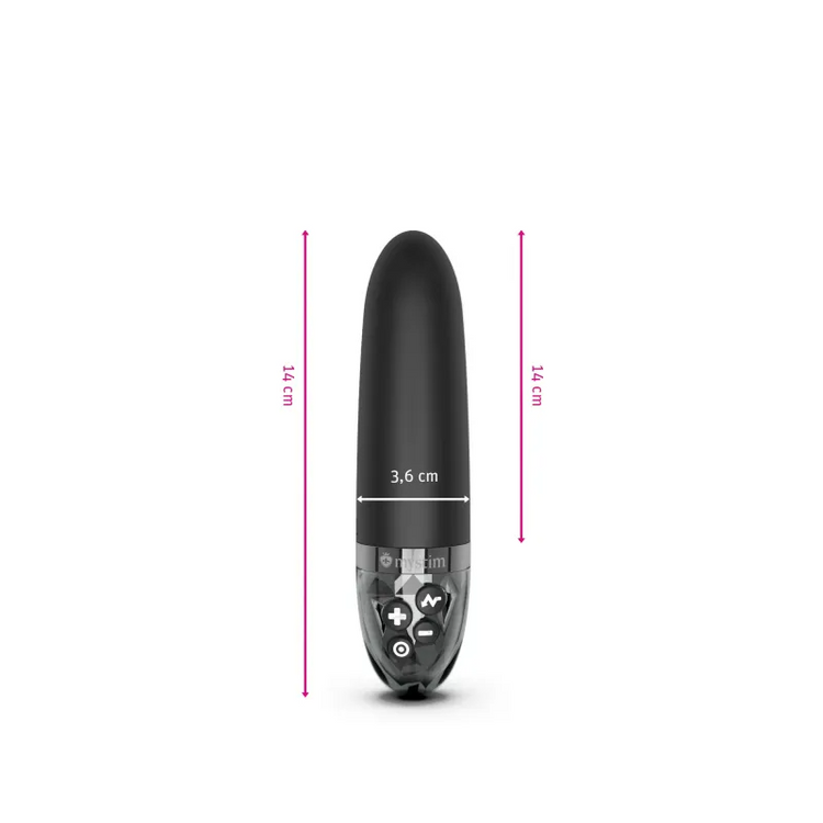 Mystim Sleak Freak eStimVibrator, Black
