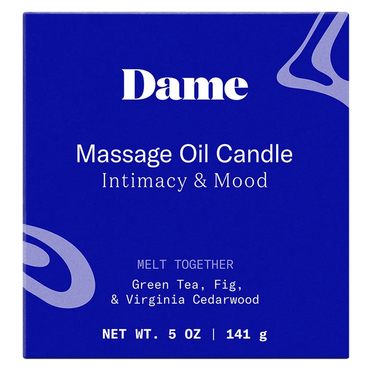 Massage Oil Candle Melt Together