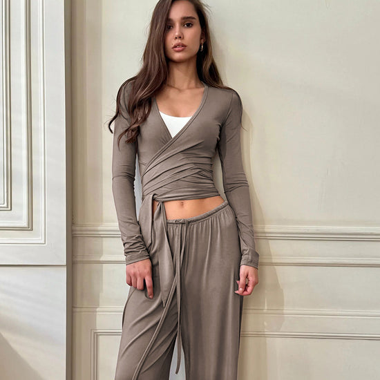 Lightweight Breathable Long Sleeve Top And Long Pants