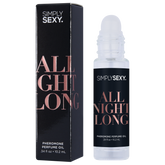 SIMPLY SEXY PHEROMONE PERFUME OIL ROLL-ON - ALL NIGHT LONG - 0.34 floz | 10.2mL