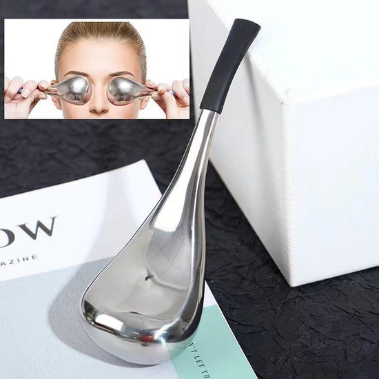Stool-shaped Stainless Steel Ice Wave Ball Beauty Ice Hockey Ice Ball Face Beauty Ball