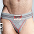 CHAMP, vintage sweatshirt jockstrap, GRAY HEATHER, SMALL