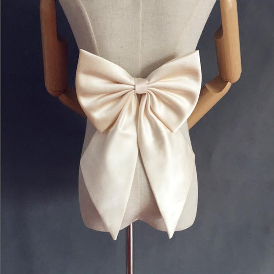 Wedding Dress Bowknot