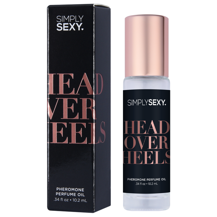 SIMPLY SEXY PHEROMONE PERFUME OIL ROLL-ON - HEAD OVER HEELS - 0.34 floz | 10.2mL