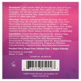 MOOD CANDLES Pheromone Soy Massage Candles Strawberry & Champagne 4oz | 113g