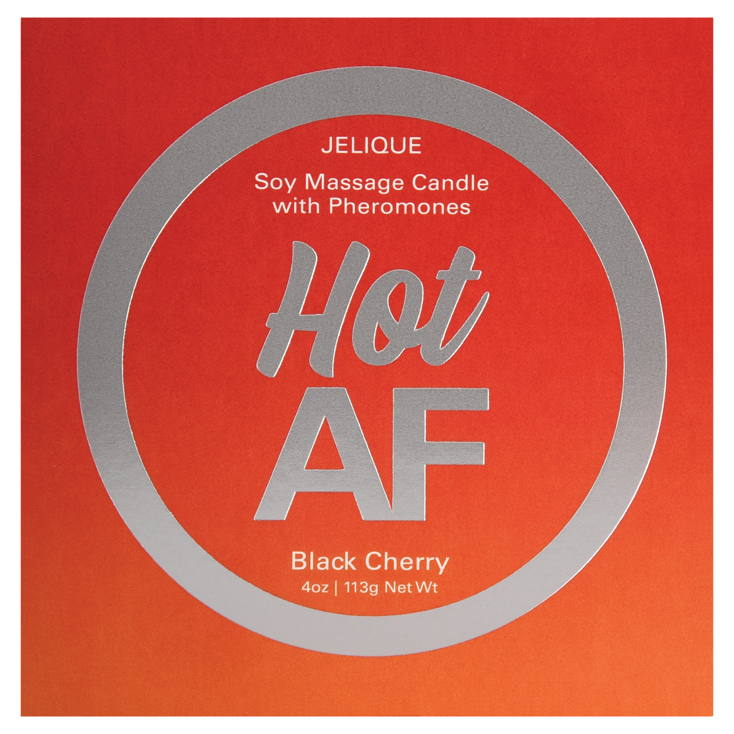 MOOD CANDLES Hot AF - Pheromone Massage Candle Black Cherry 4oz | 113g