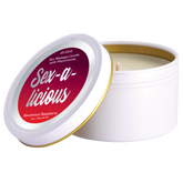 MOOD CANDLES Sex-a-licious - Pheromone Massage Candle Ravenous Raspberry 4oz | 113g