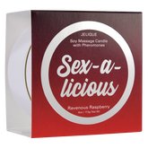 MOOD CANDLES Sex-a-licious - Pheromone Massage Candle Ravenous Raspberry 4oz | 113g