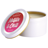 MOOD CANDLES Netflix & Chill - Pheromone Massage Candle Berry Yummy 4oz | 113g