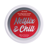 MOOD CANDLES Netflix & Chill - Pheromone Massage Candle Berry Yummy 4oz | 113g