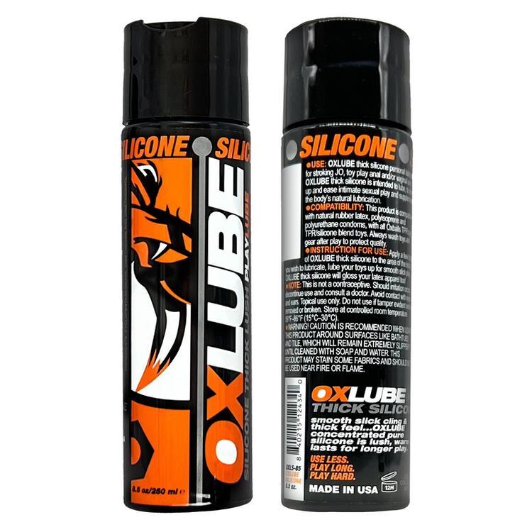 THICK Silicone, OXLube, 8.5 oz