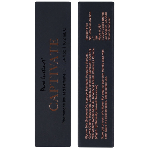Captivate -10.2ml Pure Instinct Men&