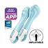 Air Pump Vibrator 5+ Blue