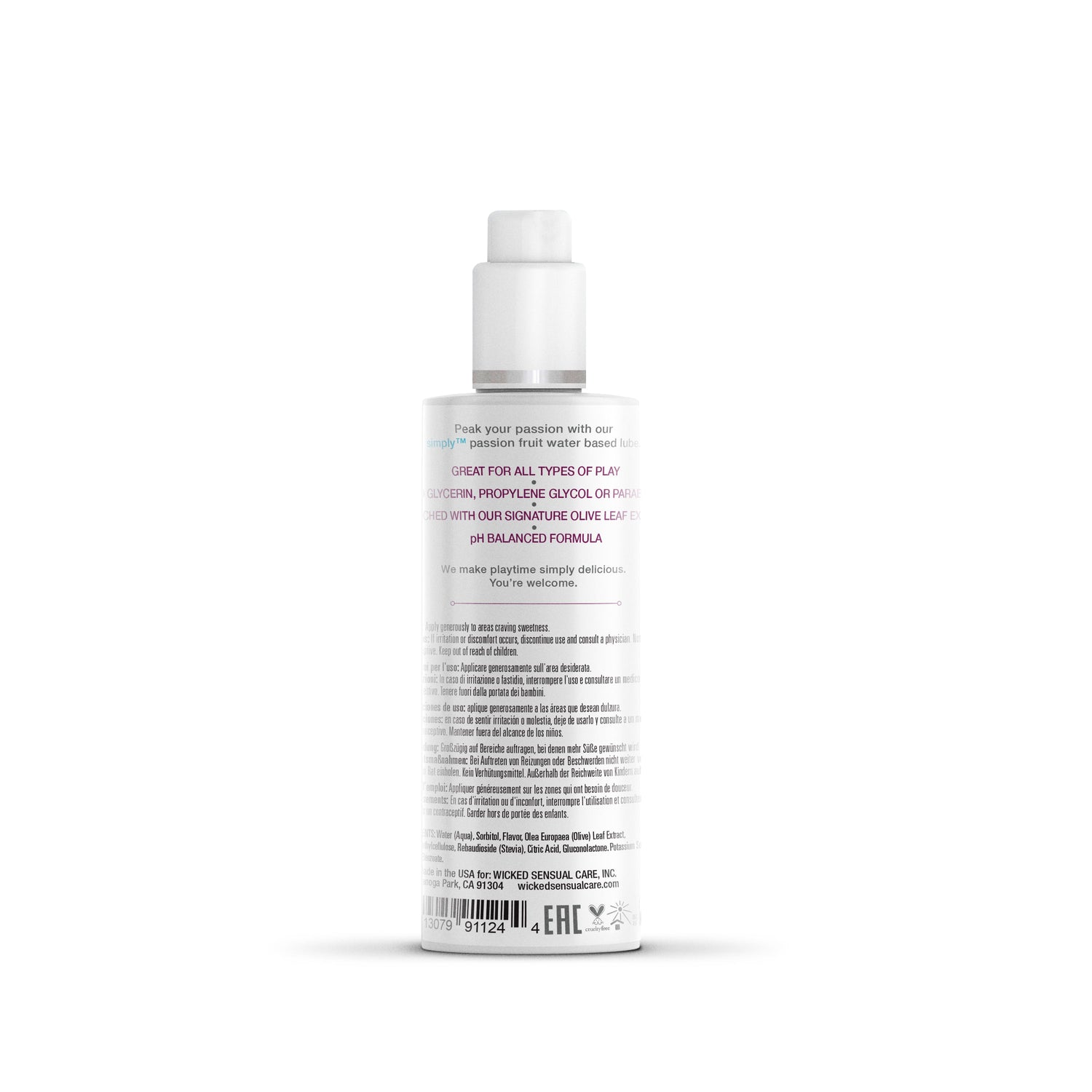 Simply Aqua Passion Fruit 4 oz