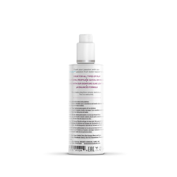 Simply Aqua Passion Fruit 4 oz